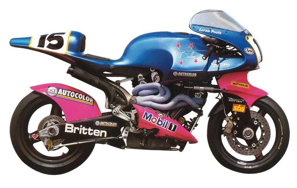 britten motorbike